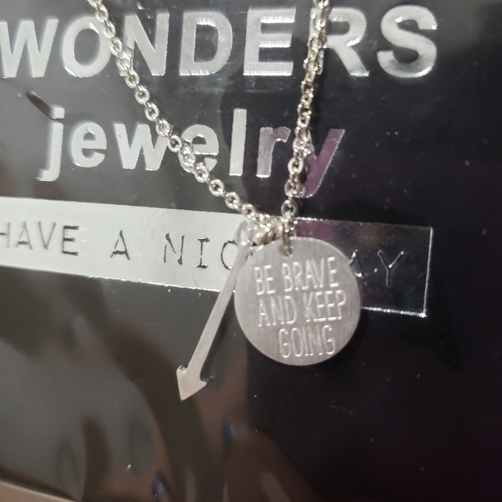 Brave & Beautiful brand new necklace